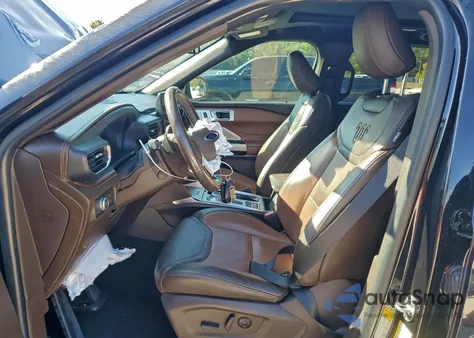 2021 Ford Explorer King Ranch z USA, uszkodzony, nr VIN 1FM5K7LC2MGC18741